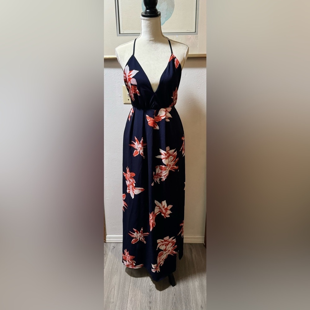 Simplee Floral Maxi Dress
